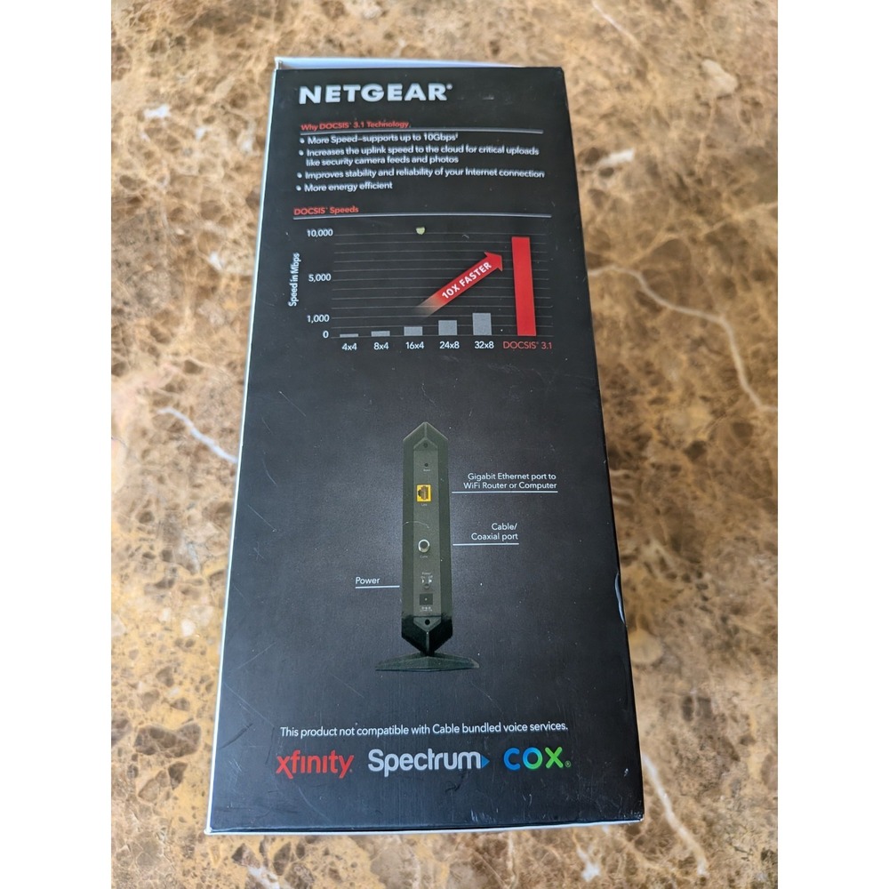 NETGEAR CM1000 DOCSIS 3.1 Cable Modem - Picture 4 of 5